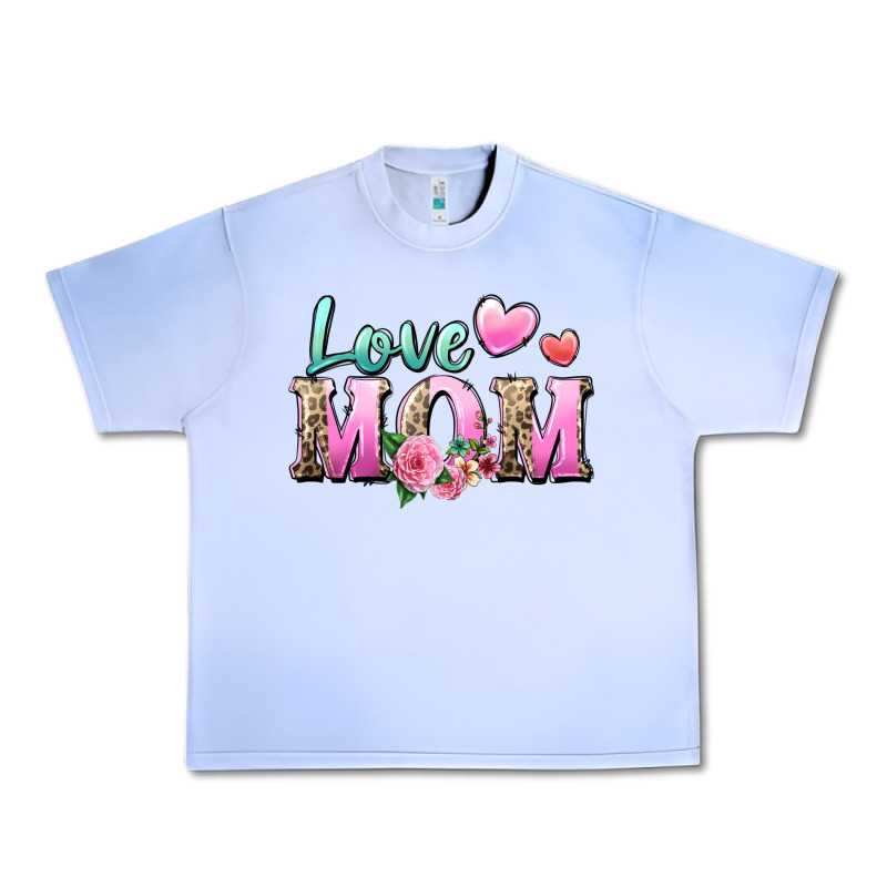 Love Mom Urban Heavy Tee by Zillion Design Studio | Teevron