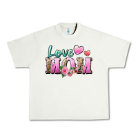 Pistachio love mom Urban Heavy Tee - Zillion Design Studio