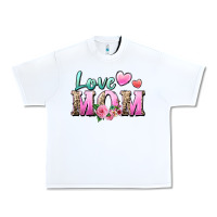 White love mom Urban Heavy Tee - Zillion Design Studio