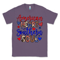 Lavender American heart southern soul Classic Tee - Neo Western