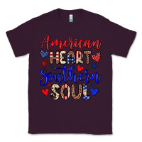 Plum American heart southern soul Classic Tee - Neo Western