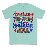 Seafoam American heart southern soul Classic Tee - Neo Western