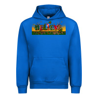 Cobalt christmas believe Urban Hoodie - BundleAndBundleShop