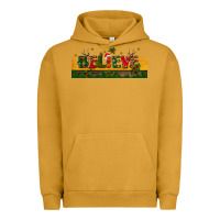 Pigment Peanut Butter christmas believe Urban Hoodie - BundleAndBundleShop