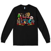 Black viva mexico Long Sleeve Tee - CTS Tumbler Store