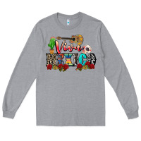 Heather Grey viva mexico Long Sleeve Tee - CTS Tumbler Store