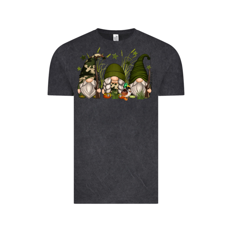 Hunter Gnomes Vintage Tee by Zillion Design Studio | Teevron