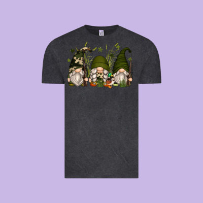 Hunter Gnomes Vintage Tee Designed By Zillion Design Studio