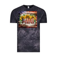 Cloud Black patriotic mini  tumbler Vintage Tee - BarkalooDesign