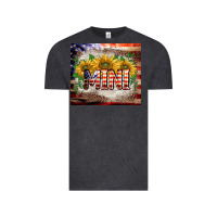 Vintage Black patriotic mini  tumbler Vintage Tee - BarkalooDesign