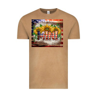 Vintage Camel patriotic mini  tumbler Vintage Tee - BarkalooDesign