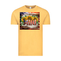 Vintage Mustard patriotic mini  tumbler Vintage Tee - BarkalooDesign