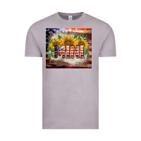 Vintage Zinc patriotic mini  tumbler Vintage Tee - BarkalooDesign