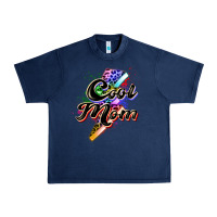 Navy cool mom Urban Heavy Tee - Zillion Design Studio