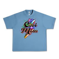 Pebble Blue cool mom Urban Heavy Tee - Zillion Design Studio