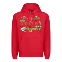 Red santa's favorite daycare provider Premium Hoodie - MaliasSmallBusiness