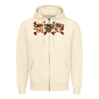 Sandshell mexico gnomes Zipper Hoodie - HRA Design Shop