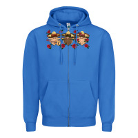 True Royal mexico gnomes Zipper Hoodie - HRA Design Shop