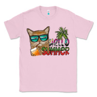 Bubblegum Pink hello summer Classic Tee - SublimationCraftShop