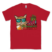 Red hello summer Classic Tee - SublimationCraftShop