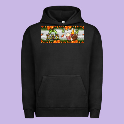 Football Dad Urban Hoodie Designed By Bundleandbundleshop