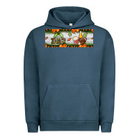 Pigment Midnight Navy football dad Urban Hoodie - BundleAndBundleShop