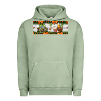 Pigment Oil Green football dad Urban Hoodie - BundleAndBundleShop