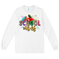 White school vibes Long Sleeve Tee - Zillion Design Studio