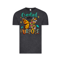 Vintage Black created with a purpose Vintage Tee - RanaPortraitStore