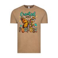 Vintage Coffee created with a purpose Vintage Tee - RanaPortraitStore
