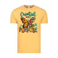Vintage Mustard created with a purpose Vintage Tee - RanaPortraitStore