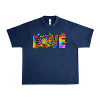 Navy lgbtq love Urban Heavy Tee - texasbilliewilder