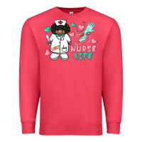 Cardinal nurse life afro american nurse Premium Sweatshirt - BarkalooDesign