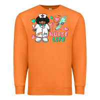 Carrot nurse life afro american nurse Premium Sweatshirt - BarkalooDesign