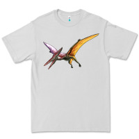 Dove Grey dinosaur pterodactyl Premium Tee - Artiststas