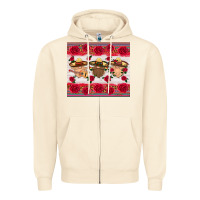 Sandshell mexico gnomes Zipper Hoodie - HRA Design Shop