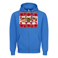 True Royal mexico gnomes Zipper Hoodie - HRA Design Shop