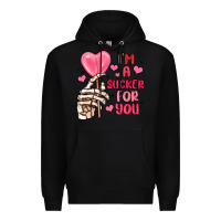Black i m a sucker for you Premium Hoodie - MaliasSmallBusiness