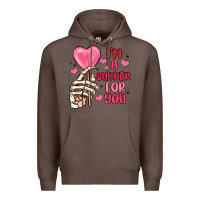 Coffee i m a sucker for you Premium Hoodie - MaliasSmallBusiness