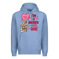 Colony Blue i m a sucker for you Premium Hoodie - MaliasSmallBusiness