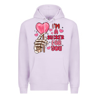 Lilac i m a sucker for you Premium Hoodie - MaliasSmallBusiness