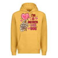 Mustard i m a sucker for you Premium Hoodie - MaliasSmallBusiness