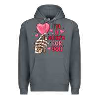Rock i m a sucker for you Premium Hoodie - MaliasSmallBusiness