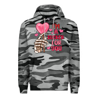 Slate Camo i m a sucker for you Premium Hoodie - MaliasSmallBusiness