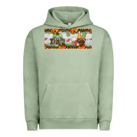 Pigment Oil Green football dad Urban Hoodie - BundleAndBundleShop