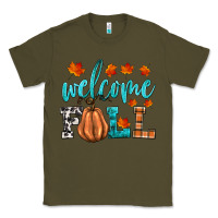 Army Green welcome fall Classic Tee - HRA Design Shop