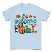Dusty Blue welcome fall Classic Tee - HRA Design Shop