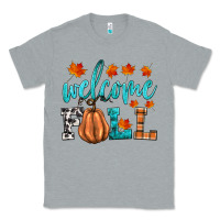 Heather Grey welcome fall Classic Tee - HRA Design Shop