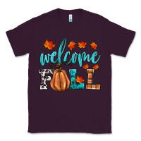 Plum welcome fall Classic Tee - HRA Design Shop