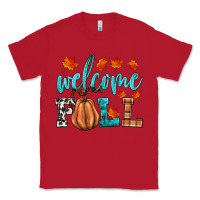 Red welcome fall Classic Tee - HRA Design Shop